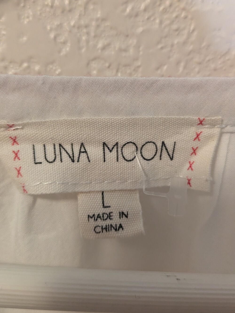 Luna Moon Embroidered Peasant Top with Colorful Floral Detail - Picture 3 of 8